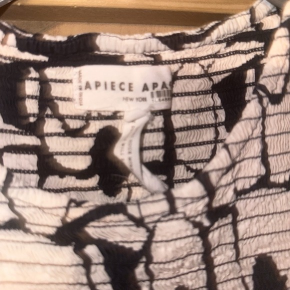 Apiece Apart Women's White Siempre Smocked Tank Maxi Dress Size M * See Desc - Picture 5 of 13